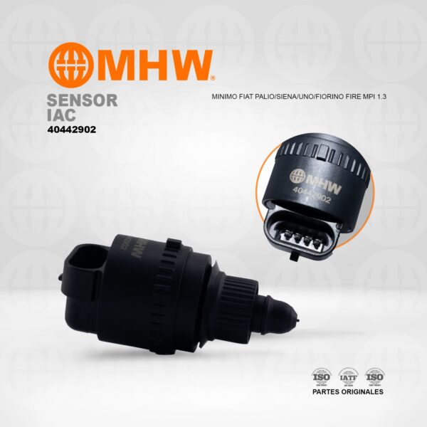 SENSOR IAC MINIMO FIAT PALIO/SIENA/UNO/FIORINO FIRE MPI 1.3 MHW