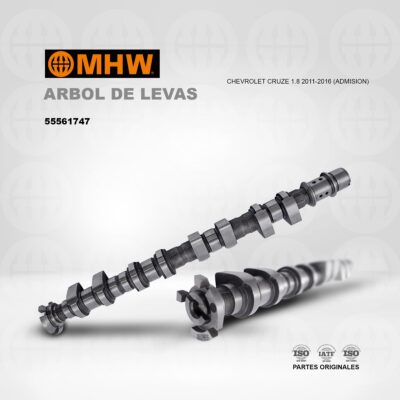 ARBOL DE LEVA CHEVROLET CRUZE 1.8 2011-2016 (ADMISION) MHW