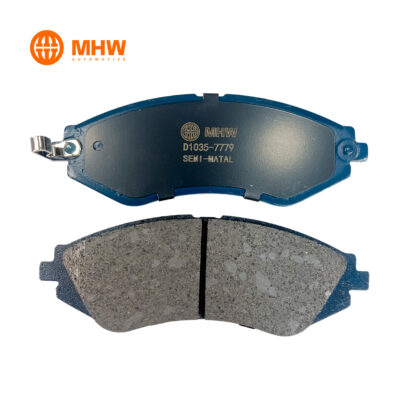 PASTILLA DE FRENO DELANTERA CHEVROLET AVEO/OPTRA /ESPERO/NUBIRA (CAJA COLOR GRIS / SEMI-METALICA) MHW