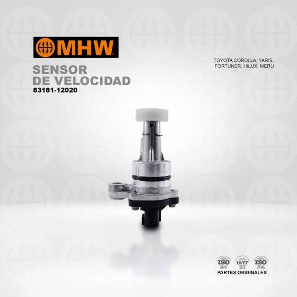 SENSOR DE VELOCIDAD TOYOTA COROLLA, YARIS, FORTUNER, HILUX, MERU MHW