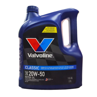 ACEITE 20W50 MINERAL (GL) 3,78 VALVOLINE