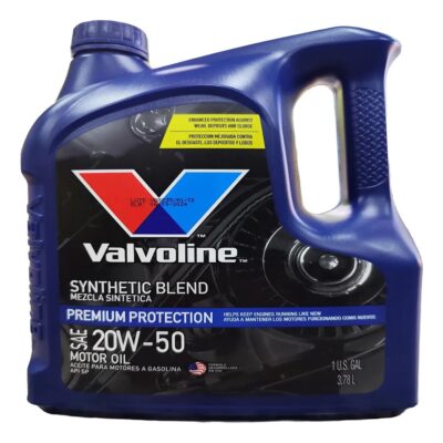 ACEITE (GL) 20W50 3,78 LITROS SINTÉTICO VALVOLINE