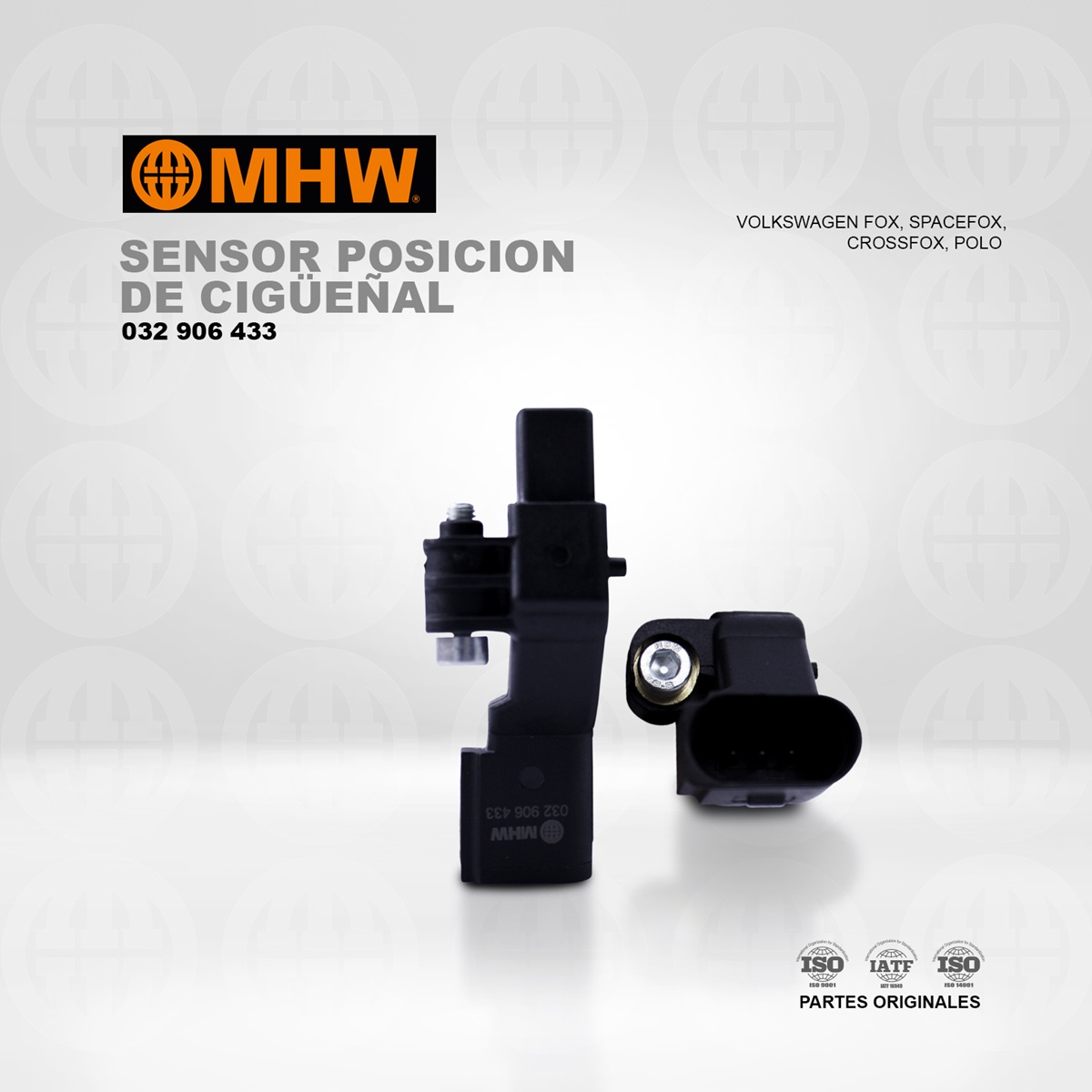 SENSOR POSICION DE CIGUEÑAL VOLKSWAGEN FOX / SPACEFOX / CROSSFOX / POLO MHW