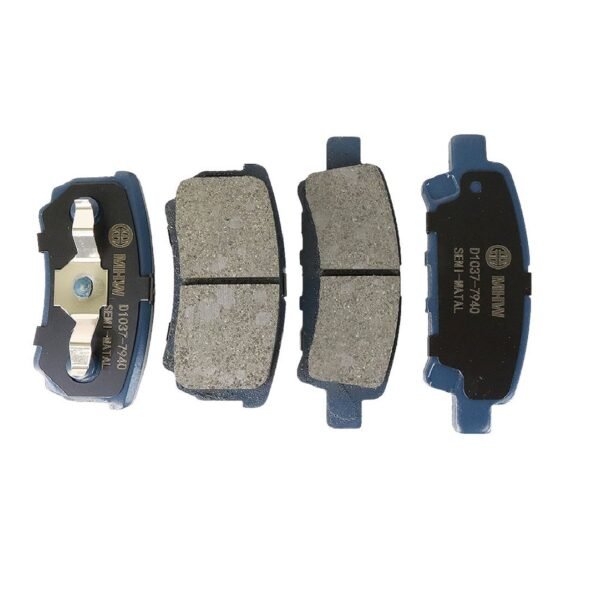 PASTILLAS DE FRENO TRASERA/ DODGE CALIBER (07-12) MITSUBISHI TOURING 2.0 (06-13) SEMI-METALICA / MHW