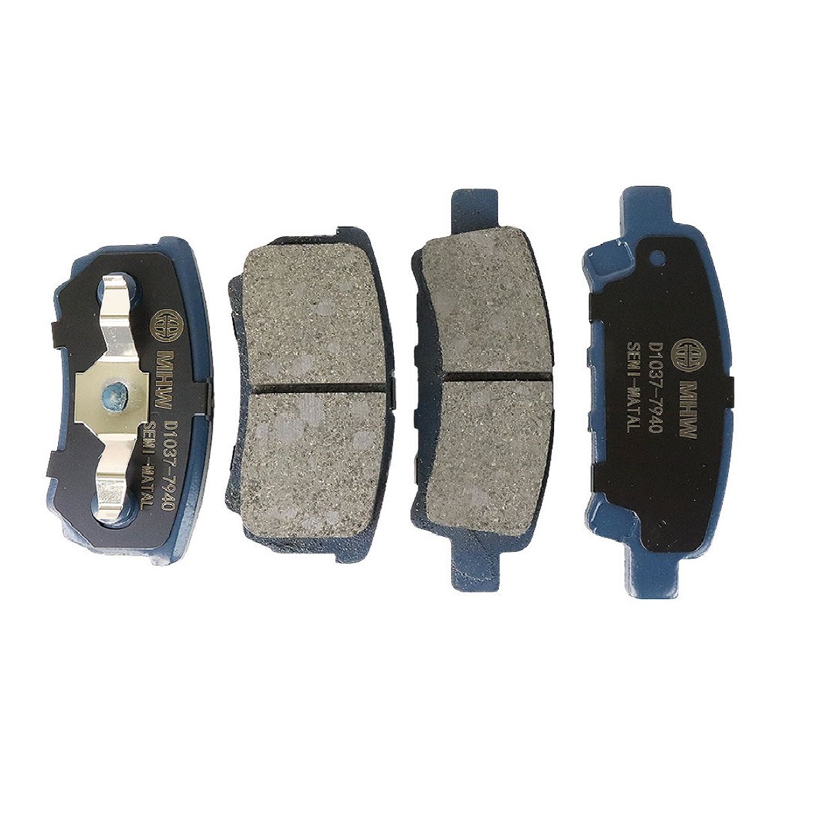 PASTILLAS DE FRENO TRASERA/ DODGE CALIBER (07-12) MITSUBISHI TOURING 2.0 (06-13) SEMI-METALICA / MHW