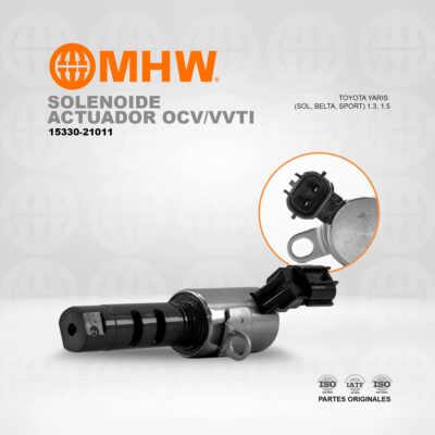 SOLENOIDE ACTUADOR OCV/VVTI TOYOTA YARIS (SOL, BELTA, SPORT) 1.3, 1.5 MHW