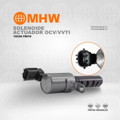 SOLENOIDE ACTUADOR OCV/VVTI TOYOTA HILUX 2.7, TOYOTA HIACE 2.7 MHW