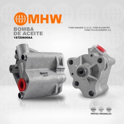 BOMBA DE ACEITE FORD RANGER 2.3 4 CIL, FORD ECOSPORT, FORD FOCUS DURATEC 2.0/ MAZDA 3 2.0/ 6 2.3 MHW