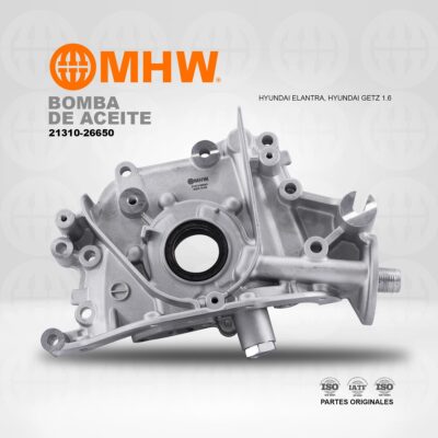 BOMBA DE ACEITE HYUNDAI ELANTRA, HYUNDAI GETZ 1.6 MHW