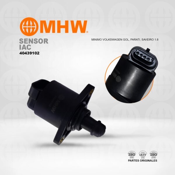 SENSOR IAC MINIMO VOLKSWAGEN GOL, PARATI, SAVEIRO 1.8 MHW