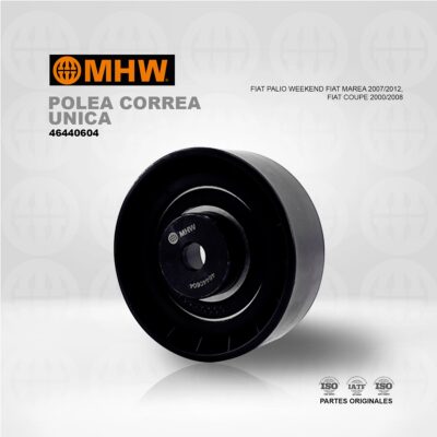 POLEA CORREA UNICA FIAT PALIO WEEKEND FIAT MAREA (07-12) FIAT COUPE (00-08) MHW