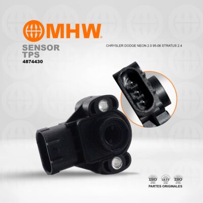 SENSOR TPS CHRYSLER DODGE NEON 2.0 95-96-97-98-99-00-01-02-03-04-05-06 STRATUS 2.4 MHW