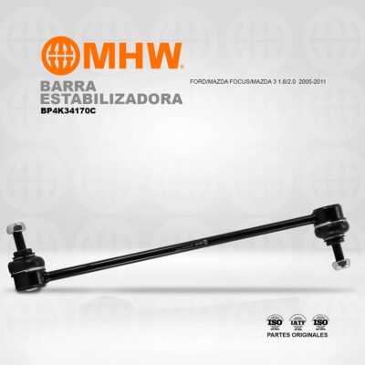 LAPIZ BARRA ESTABILIZADORA (BIELETA) DERECHO/ZQUIERDO FORD FOCUS (09-11) MAZDA 3 / 5 05-11 DONGFENG S30 MHW