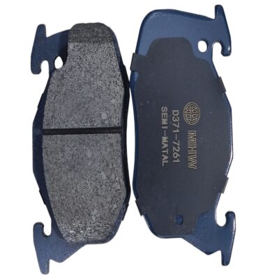 PASTILLA DE FRENO DELANTERO RENAULT MEGAN 00/02/CLIO/TWINGO 02/05R19/FUEGO (SEMI-METALICA) MHW