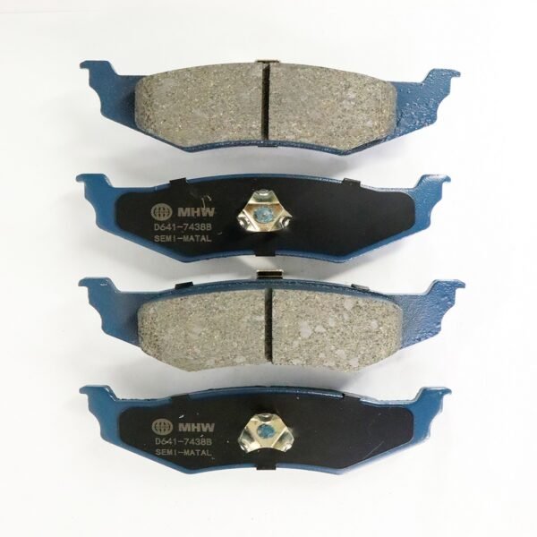 PASTILLAS DE FRENO TRASERA/ DODGE NEON (95-08) (SEMI-METALICA) MHW
