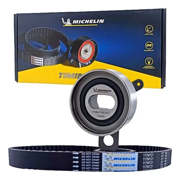 KIT CORREA DE TIEMPO COROLLA 1.6 FULL INYEC (99-02) MICHELIN