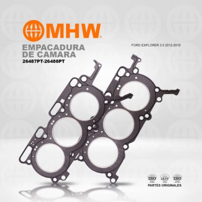 EMPACADURA DE CAMARA FORD EXPLORER 3.5 2012-2018 (AMIANTO) MHW