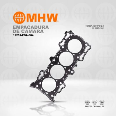 EMPACADURA DE CAMARA HONDA ACCORD 2.2, 2.3 1997-2002 (AMIANTO) MHW