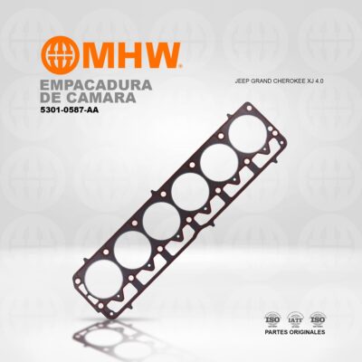 EMPACADURA DE CAMARA JEEP GRAND CHEROKEE XJ 4.0 (AMIANTO) MHW