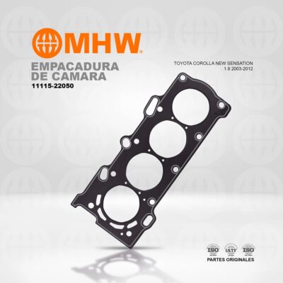 EMPACADURA DE CÁMARA TOYOTA COROLLA NEW SENSATION 1.8 (2003-2012) MHW