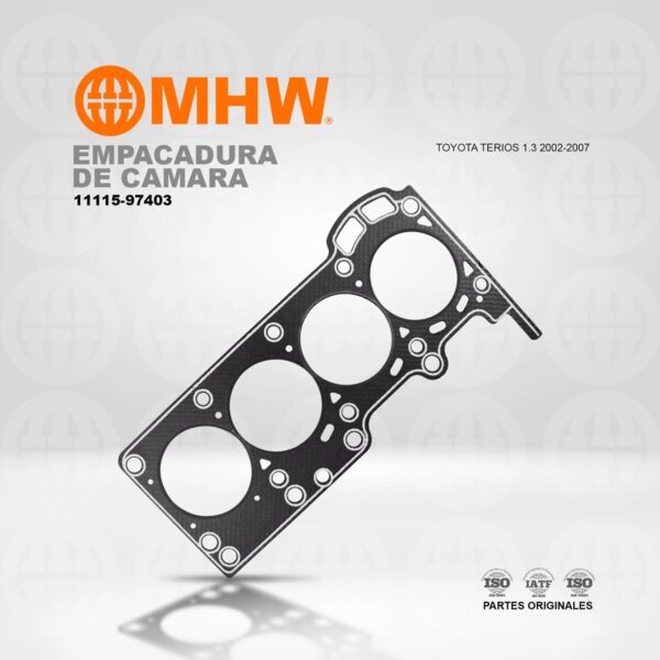 EMPACADURA DE CAMARA TOYOTA TERIOS 1.3 (2002-2007) MHW