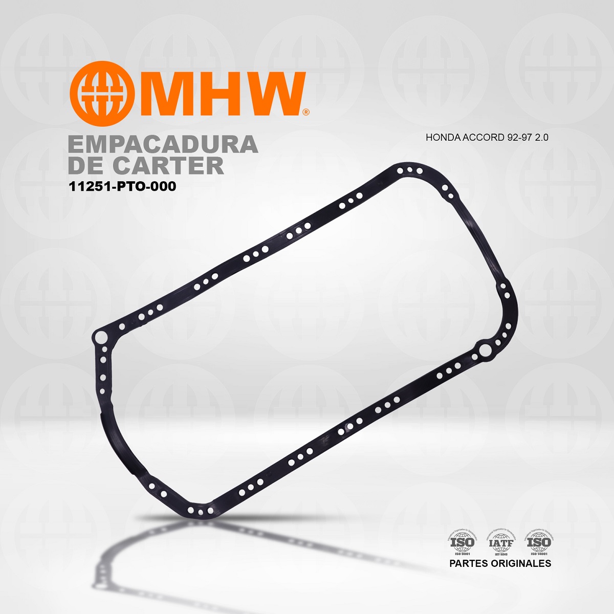 EMPACADURA DE CARTER HONDA ACCORD (92-97) 2.0 MHW