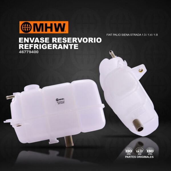 ENVASE RESERVORIO REFRIGERANTE FIAT PALIO SIENA STRADA 1.3 / 1.4 / 1.8/  MHW