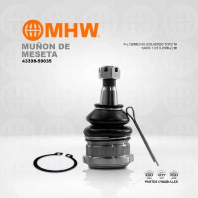 MUÑON DE MESETA R-L/DERECHO-IZQUIERDO TOYOTA YARIS 2006-2010 MHW
