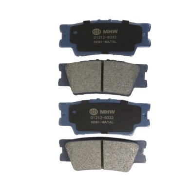PASTILLA DE FRENO TRASERA TOYOTA CAMRY 11/12 TOYOTA RAV4 12/2014 (CAJA COLOR GRIS / SEMI-METALICA) MHW
