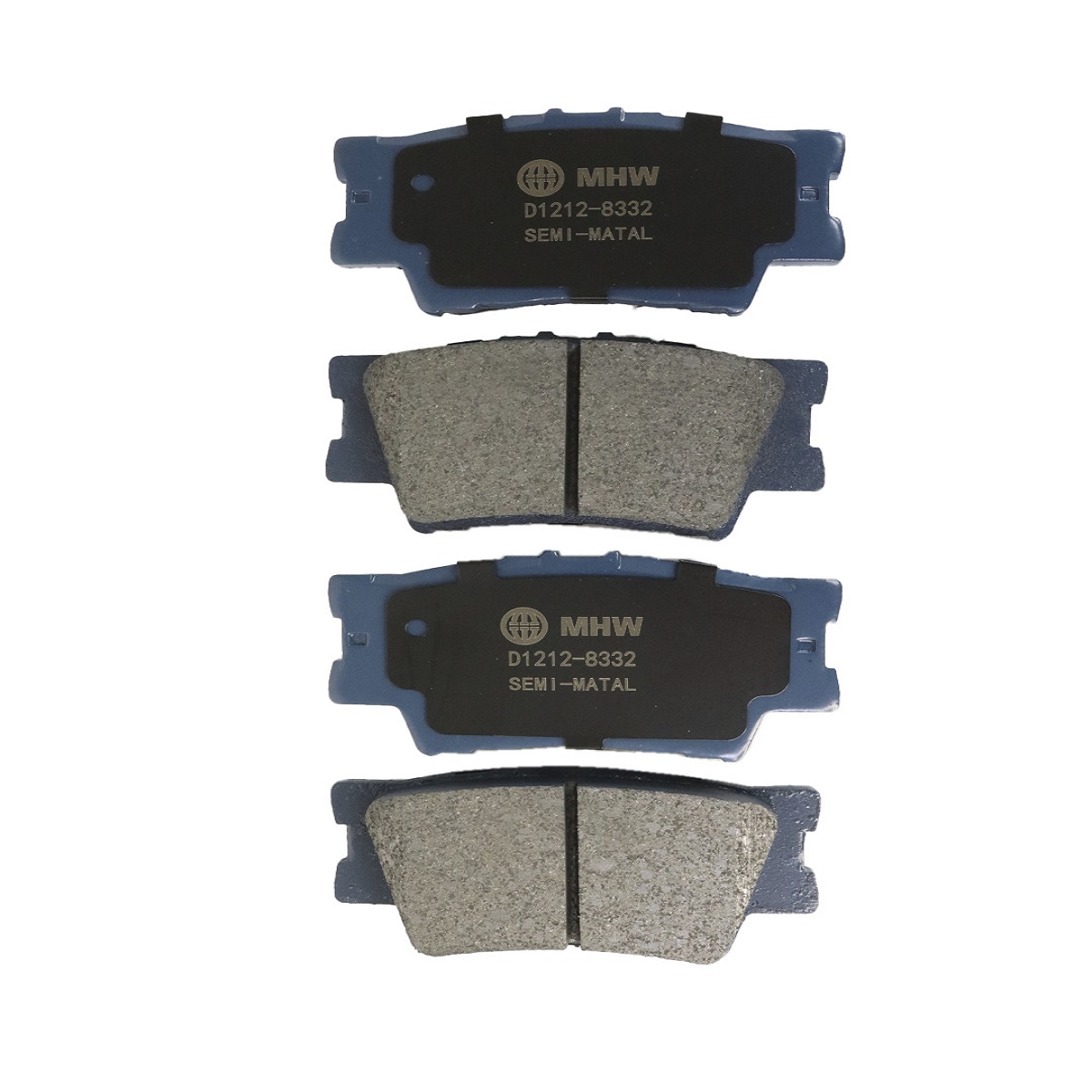 PASTILLA DE FRENO TRASERA TOYOTA CAMRY 11/12 TOYOTA RAV4 12/2014 (CAJA COLOR GRIS / SEMI-METALICA) MHW