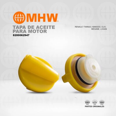 TAPA DE ACEITE  RENAULT TWINGO / KANGOO / CLIO / MEGANE / LOGAN MHW
