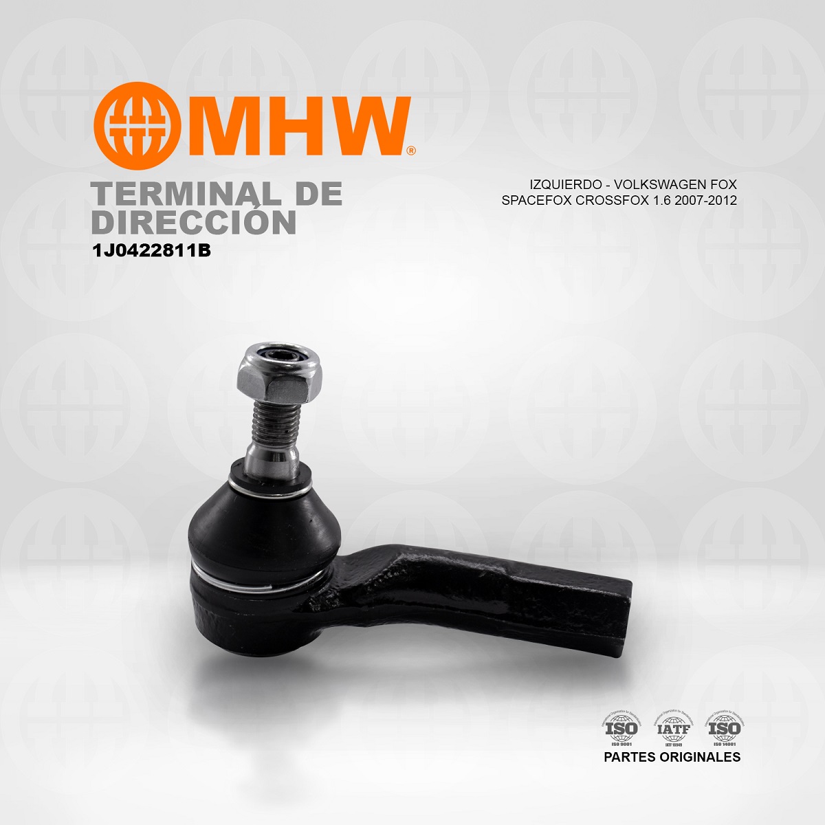 TERMINAL DE DIRECCIÓN IZQ / VOLKSWAGEN FOX/SPACEFOX/CROSSFOX 2007-2012 MHW