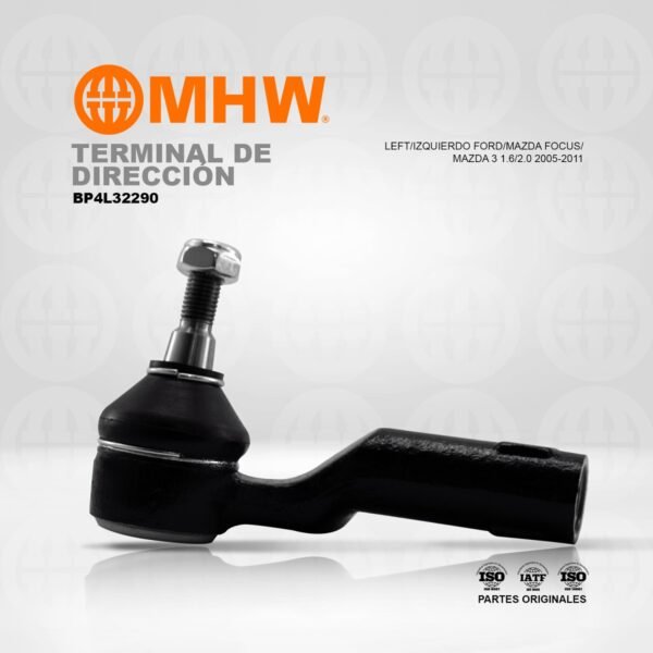 TERMINAL DE DIRECCIÓN IZQUIERDO MAZDA 3 2005-2011, FORD FOCUS 09-12 MHW