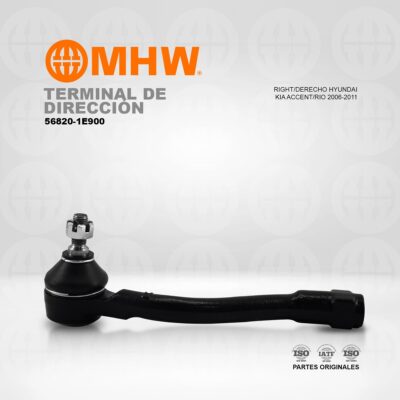 TERMINAL DE DIRECCIÓN RIGHT/DERECHO HYUNDAI/KIA ACCENT/RIO 2006-2011 MHW