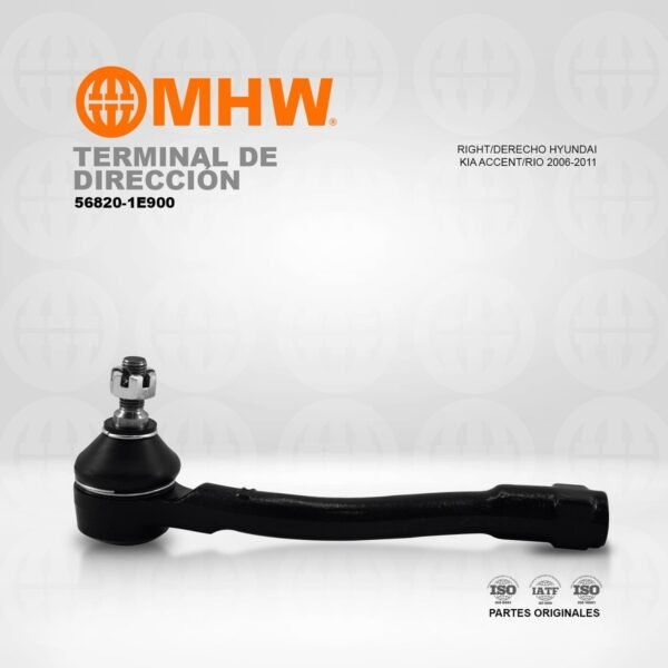 TERMINAL DE DIRECCIÓN RIGHT/DERECHO HYUNDAI/KIA ACCENT/RIO 2006-2011 MHW