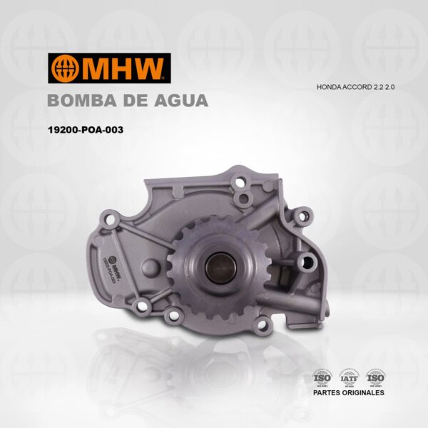 BOMBA DE AGUA HONDA ACCORD 2.2 2.0 MHW