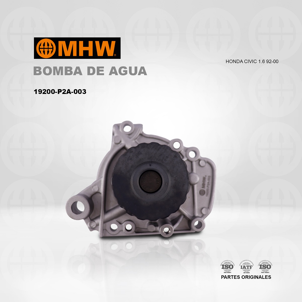 BOMBA DE AGUA HONDA CIVIC 1.6 (92-00) MHW