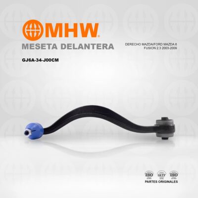 MESETA BRAZO OSCILANTE DELANTERO CURVO INFERIOR DERECHO MAZDA 6 /FORD FUSION 2.3 2003-2009 MHW