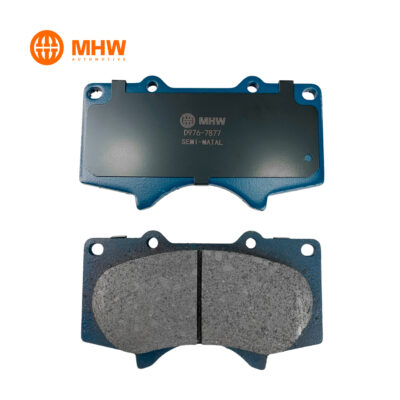 PASTILLA DE FRENO DELANTERA TOYOTA HILUX /4RUNNER (03-06) FORTUNER /TUNDRA CAJA COLOR GRIS (SEMI-METALICA) MHW