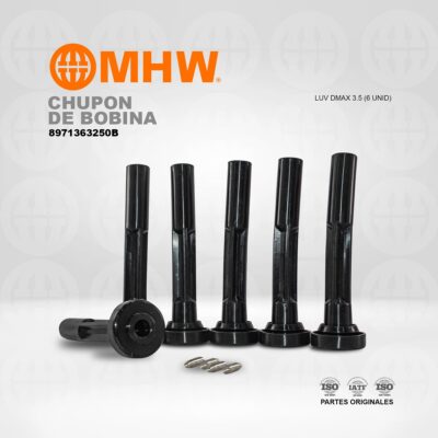 CHUPÓN DE BOBINA LUV DMAX 3.5 6 UNIDADES MHW