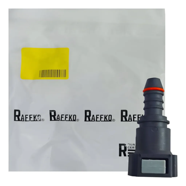 CONECTOR DE GASOLINA GRUESO RECTO 9,89M ACOPLE FLAUTA/ AVEO/ OPTRA/ CORSA/ SPARK/ MERIVA/ DMAX FIESTA/ DUTY/ PALIO/ RAFFKO