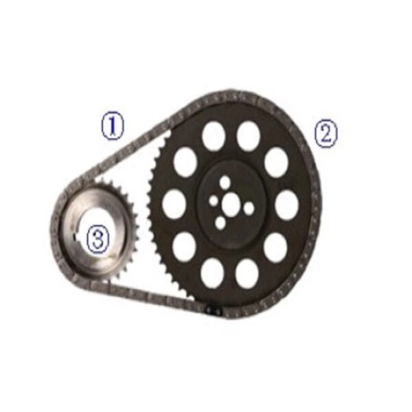 KIT CADENA DE TIEMPO CHEVROLET BLAZER 4.3 99-05 V6 MOTOR 262 VORTEC, CADENA FINA 3PZAS TVA