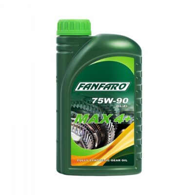 ACEITE DE CAJA SINCRONICA MINERAL FANFARO MAX 4+ SAE 75W-90 API GL-4+ 1 LITRO FANFARO 
