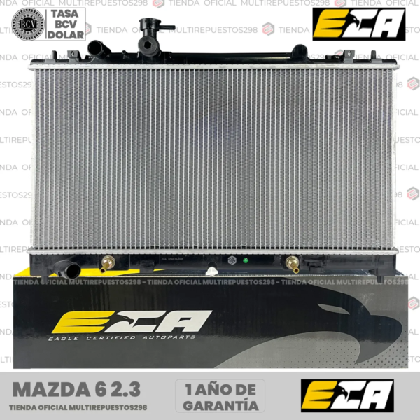 RADIADOR MAZDA 6 2.3L ECA