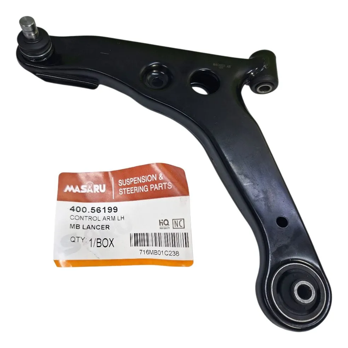 MESETA DELANTERA INFERIOR IZQUIERDA C/MUÑON LANCER GLX/TOURING 1.6/2.0L MASARU