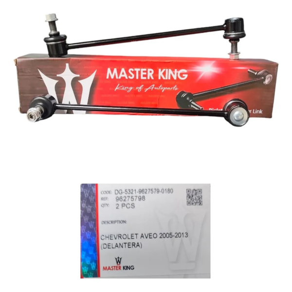 BIELETA CHEVROLET AVEO 05-13 DELANTERO ( PAR )  MASTERKING