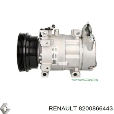 COMPRESOR AIRE ACONDICIONADO RENAULT LOGAN 1.6L 2005/2009  ECA