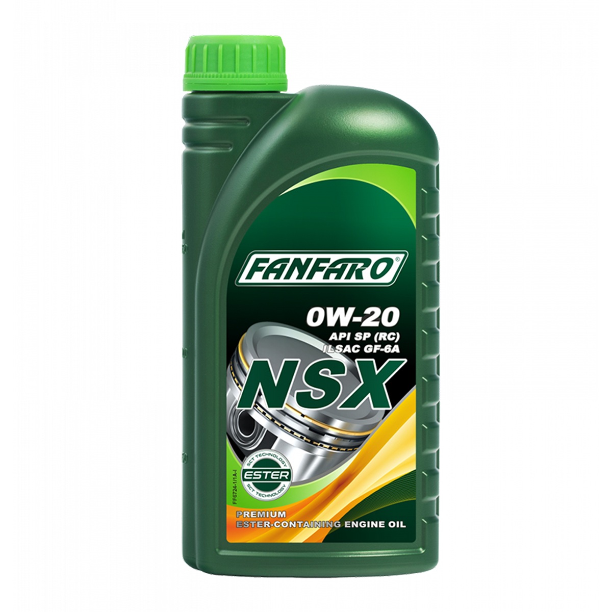 ACEITE SINTETICO FF NSX SAE 0W-20 API SP (1 LT) FANFARO